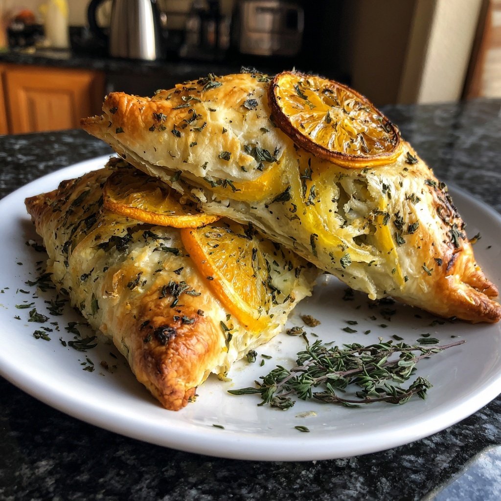 Zitronen-Butter-Kabeljau-Päckchen