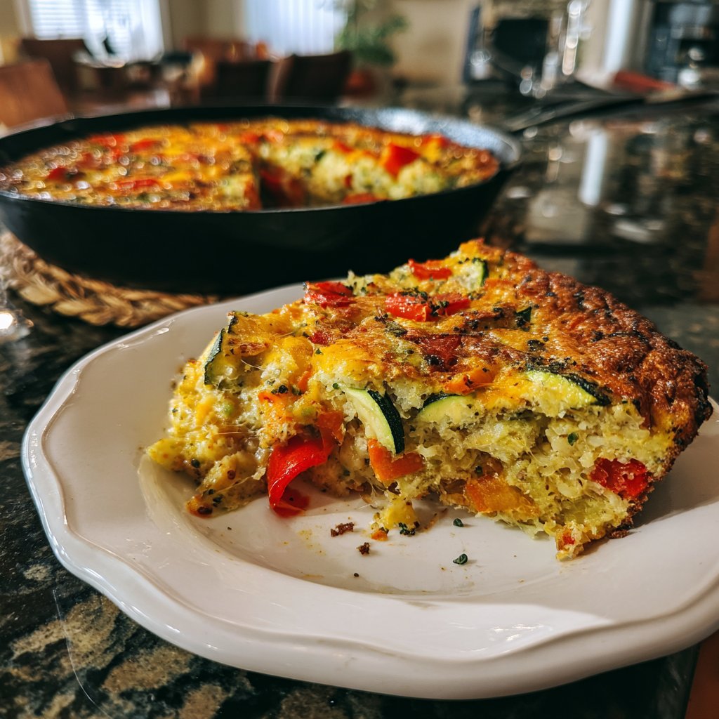 Herzhafter Gemüse-Quinoa-Auflauf
