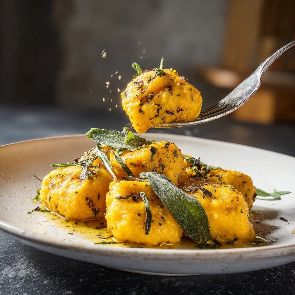 Kürbisgnocchi Salbei Butter