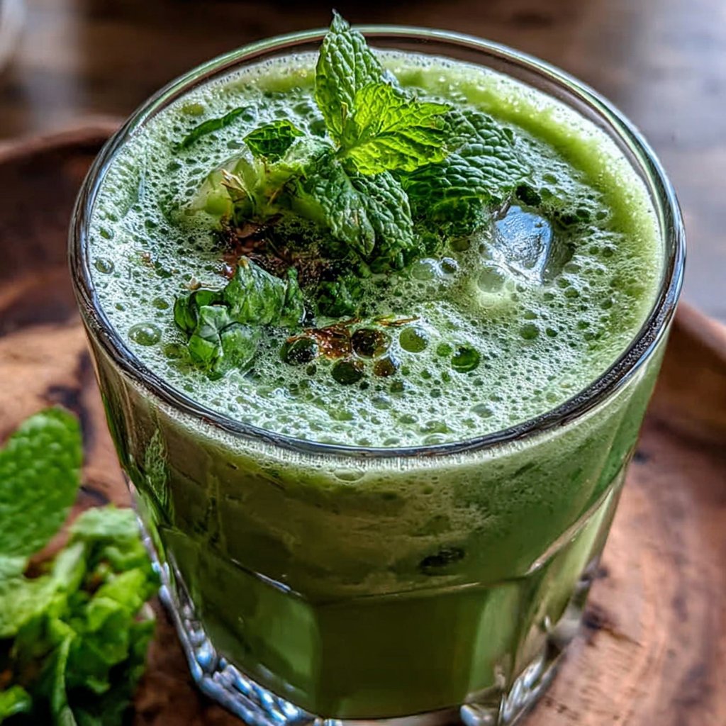 Erfrischender Löwenzahn-Smoothie