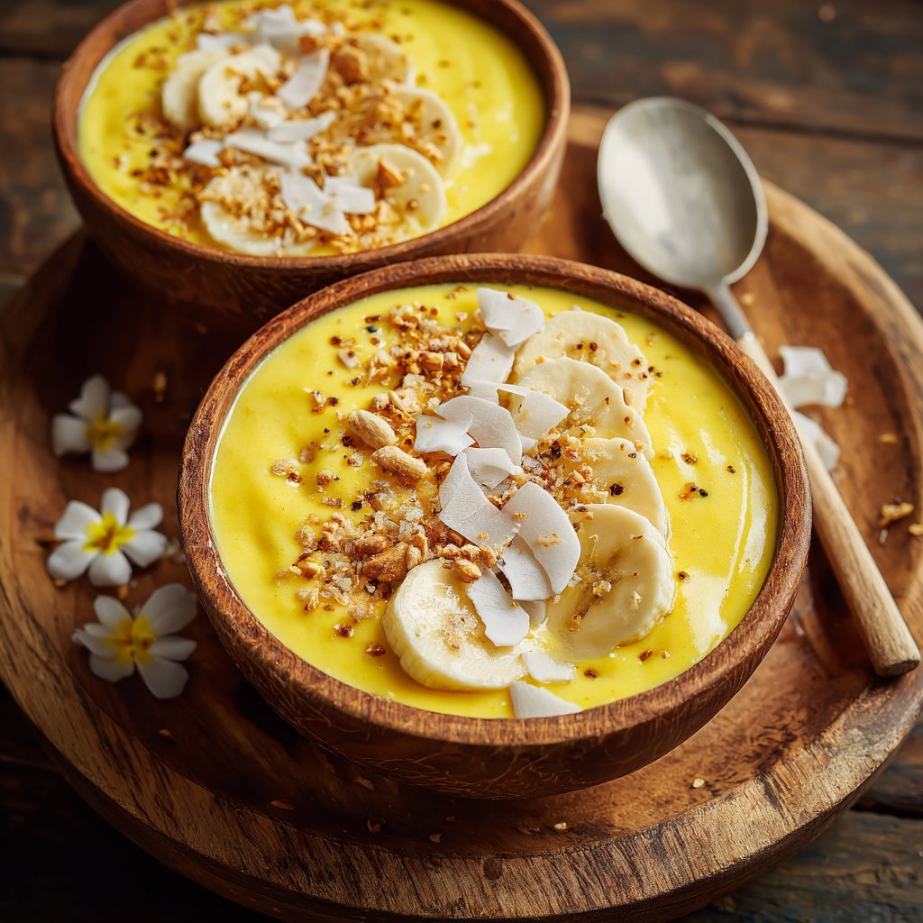 Ananas Mango Smoothie Bowls