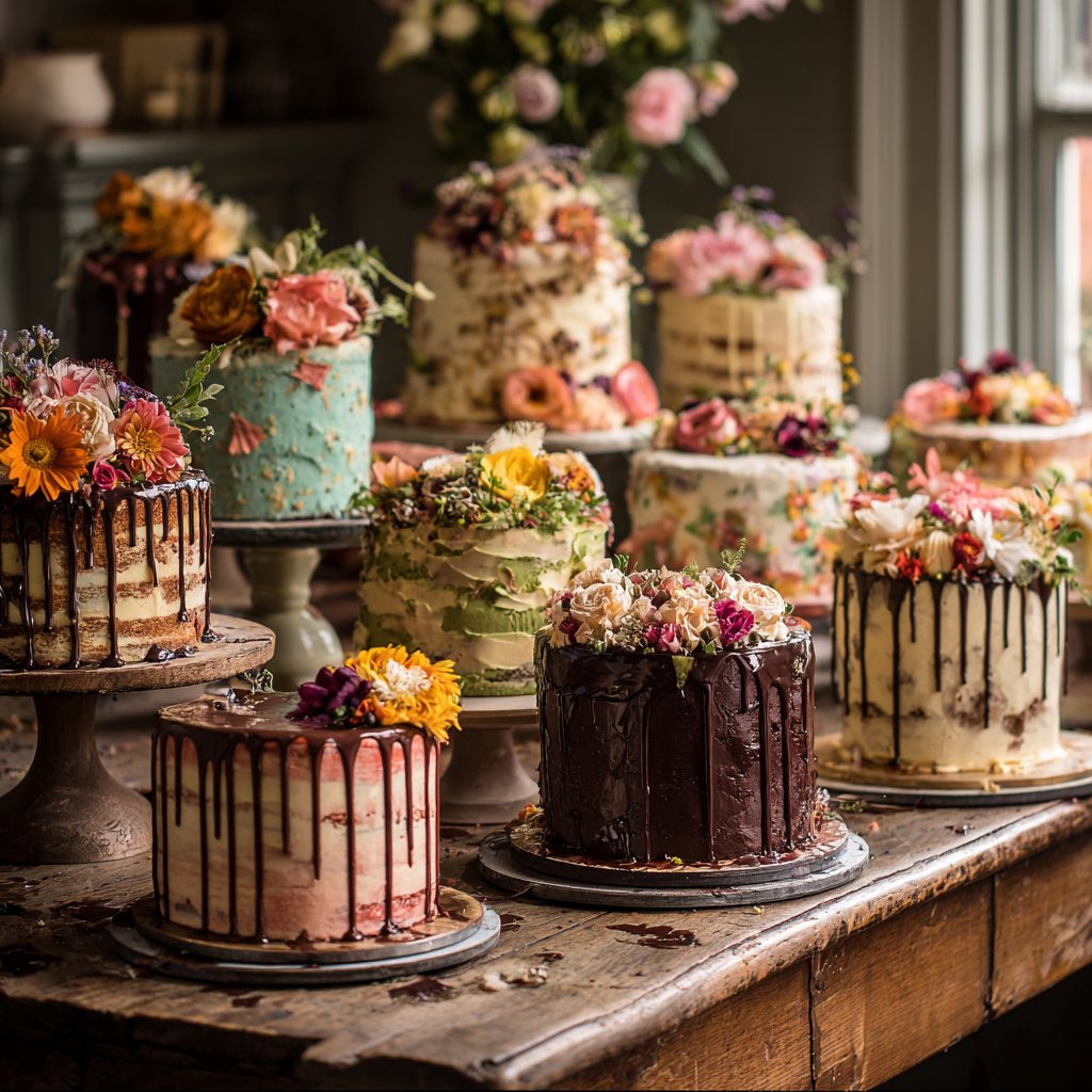 20 Geburtstagskuchen für Erwachsene: Moderne Buttercreme