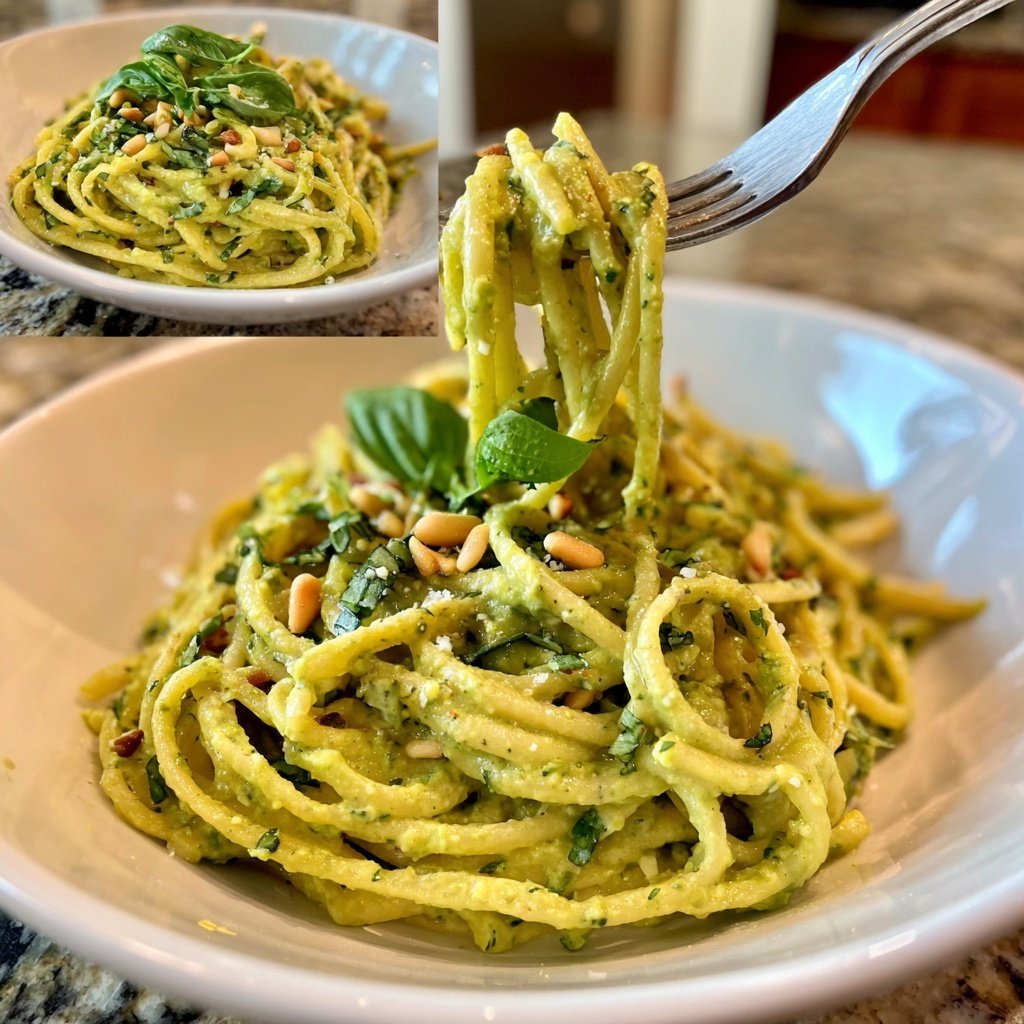 Cremige Avocado Pasta