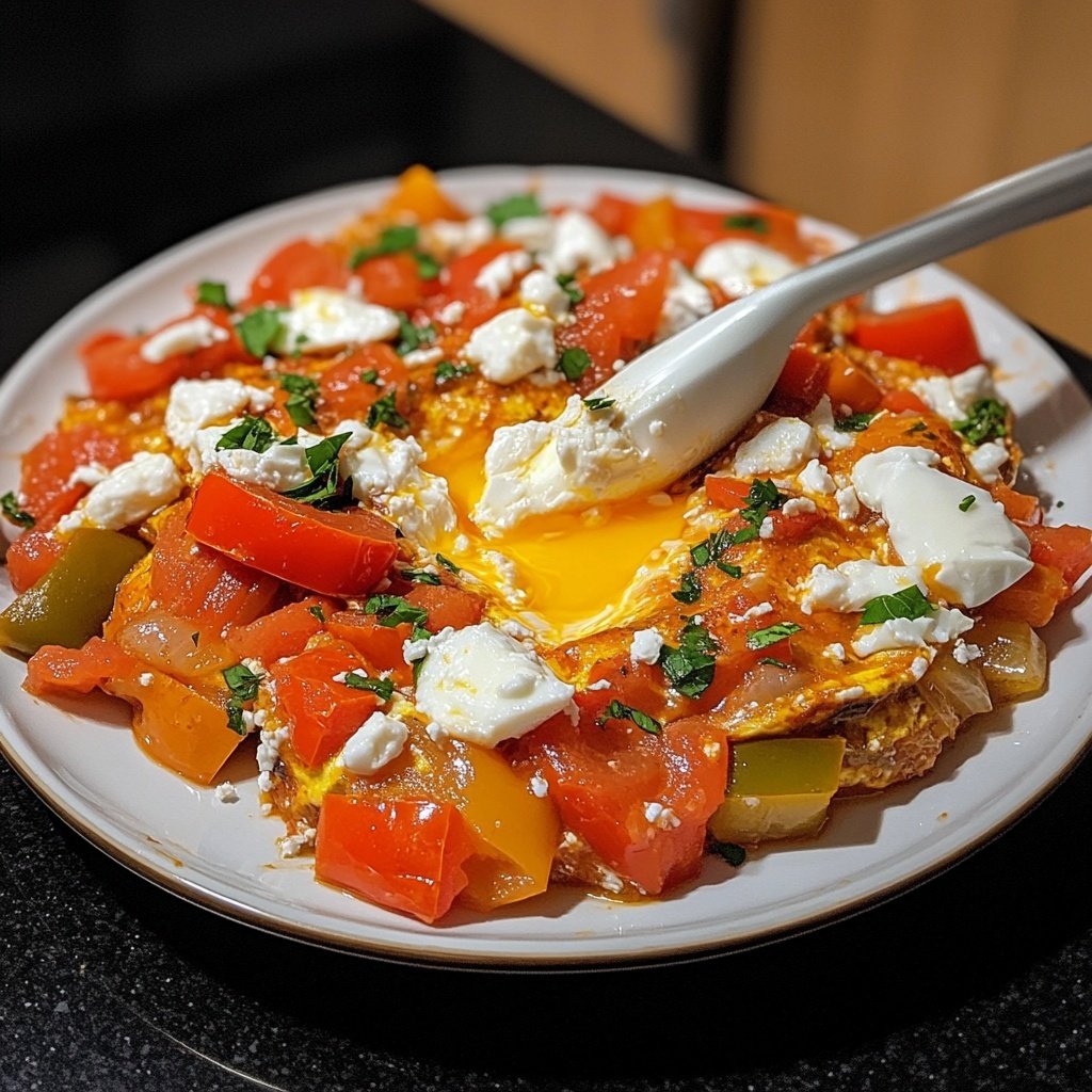 Internationale-Küche-Shakshuka mit Feta