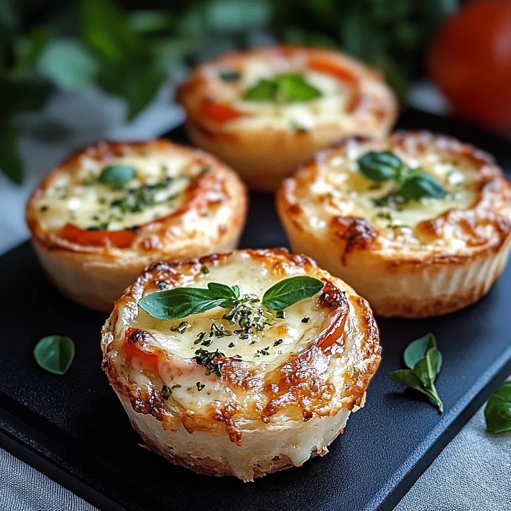 Einfache Pizza-Muffins