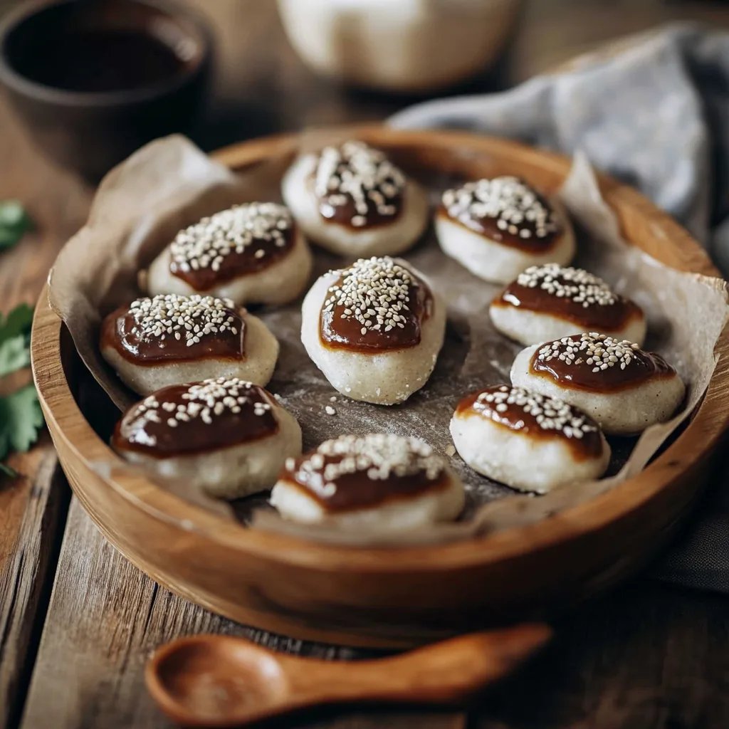 Mohnplätzchen mit Mohnback