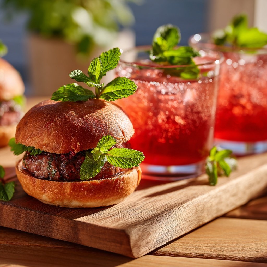 Hibiskus Limonade Sliders