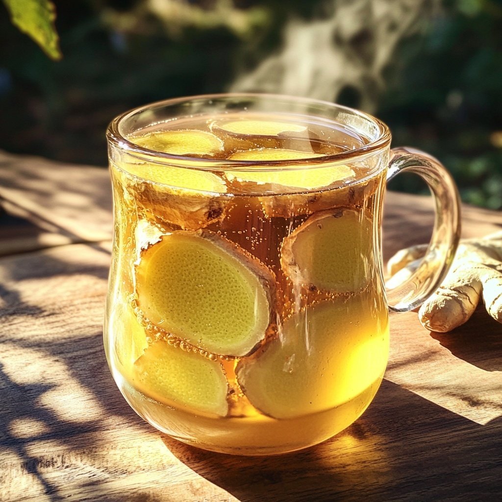 Honig-Ingwer-Wintertee