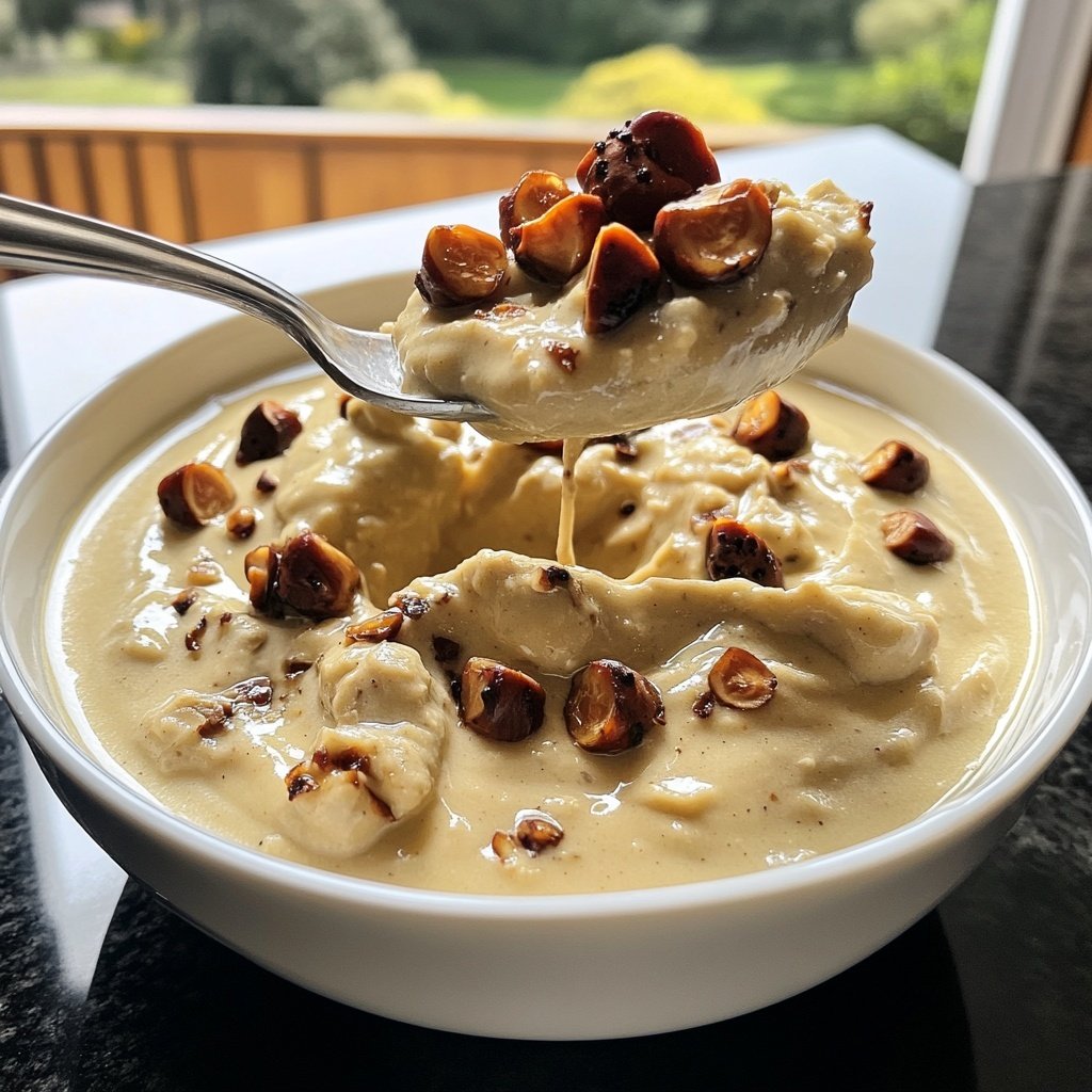 Warme Maronencremesuppe