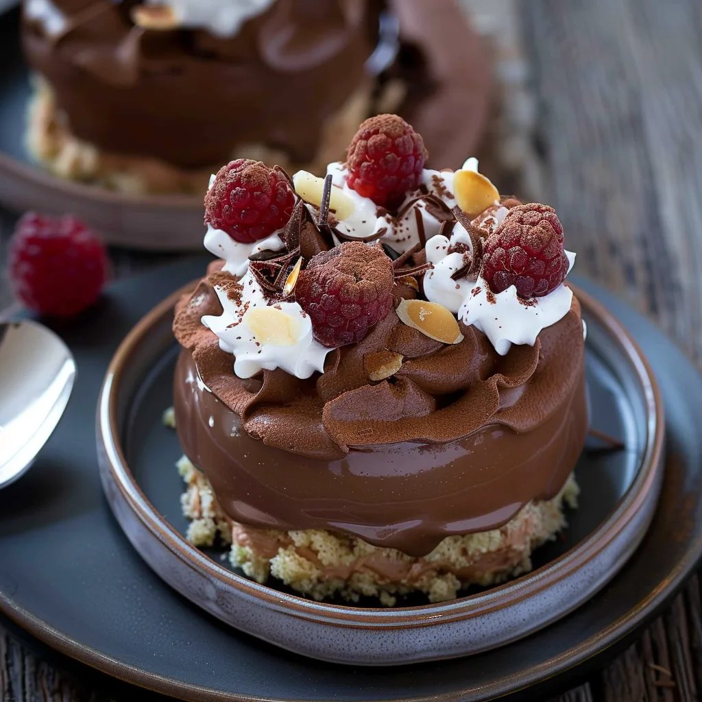 Mousse au Chocolat-Törtchen