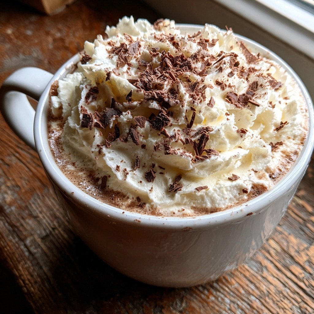 Heiße Schokolade in 10 Min.