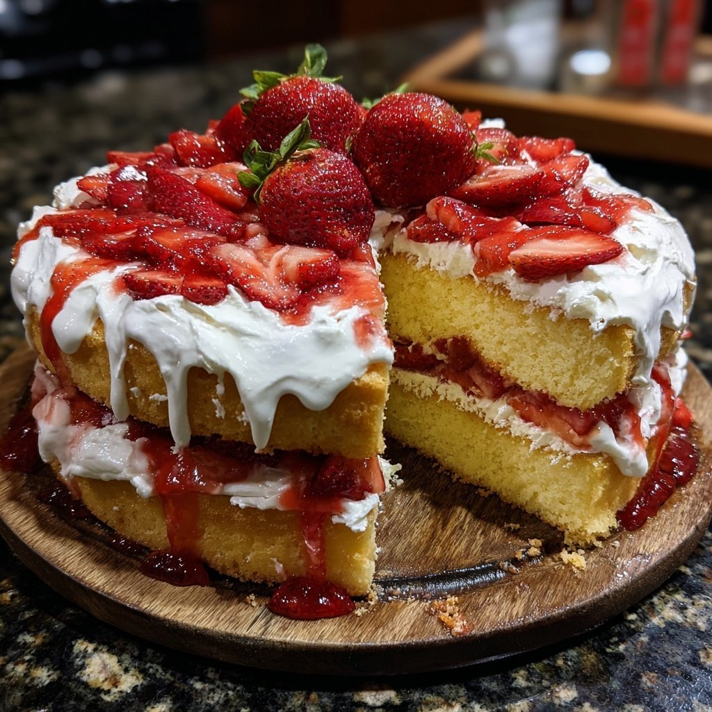 Vegan Strawberry Shortcake Delight